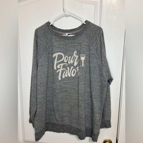 Wildfox Gray 'Pour Favor' Sweater - Picture 3 of 14